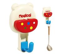 Generisch Gancho con poder de succión, colgador de dibujos animados portátil y extraíble y reutilizable - Gancho de al vacío | Para la pared del baño, albornoz, toallas, bolsos y abrigos