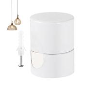 Generisch Gancho de techo Swag - Soporte de cable de aluminio | Mini gancho para techo de 0,63 pulgadas - Solución de fijación para lámparas de cable para iluminación hogar, oficina, taller, gancho