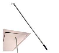 Generisch | Gancho de tirón de acero inoxidable para desván | Gancho de tracción de empalme | Escalera multifuncional para ático tira de cable para tirar hacia abajo para tirar de ganchos, ganchos