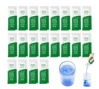 Generisch Gel de - 20 paquetes de polvo de inodoro para camping, para pesca, mochilero, viaje por carretera, baño, hogar, escuela, exterior, viajes,