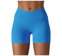 Generisch Gimnasio, entrenamiento, yoga, ropa de fitness, transpirable, sujetador deportivo a medida, tejido de elastano con su propio logotipo, azul, L