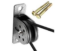 Generisch Gimnasio Pulley System, DIY Cable Exercise Equipment Kit, Bearing Pulley Wheel Rope Set, for Weightlifting Fitness Training Home Garage Workout Use