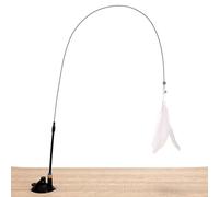 Generisch Giocattolo Interattivo Per Gatti Bacchetta Con Piume Teaser Gioco Canna Da Stimolante Gioco Al Chiuso Attività Mentale Per Gatti Annoiati Divertente | Per Regalo Animale Domestico