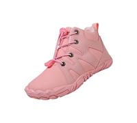 Generisch Girls And Boys Children's Casual Shoes Mesh Soft Sole Breathable Sports Short Boots Winterstiefel 36, Rosa., 33.5 EU