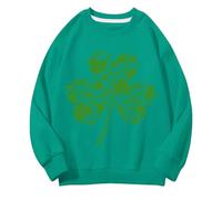 Generisch Girls and Boys Round Neck Sweatshirts Spring and Autumn St Day Middle and Large Children's Sweatshirts Retro Personality 2D Printing Children's Casual Sweatshirt Pullover Baby, AG., 3-4 años