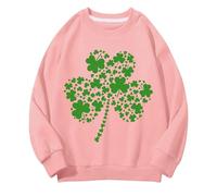 Generisch Girls and Boys Round Neck Sweatshirts Spring and Autumn St Day Middle and Large Children's Sweatshirts Retro Personality 2D Printing Children's Casual Sweatshirt Pullover Mädchen mit Namen
