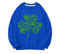 Generisch Girls and Boys Round Neck Sweatshirts Spring and Autumn St Day Middle and Large Children's Sweatshirts Retro Personality 2D Printing Children's Casual Sweatshirt Pullover Mädchen mit Namen