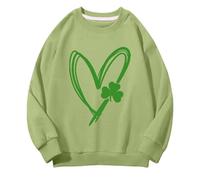 Generisch Girls and Boys Round Neck Sweatshirts Spring and Autumn St Day Middle and Large Children's Sweatshirts Retro Personality 2D Printing Children's Casual Sweatshirt Baby Pullover Mädchen 68