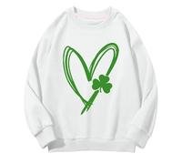 Generisch Girls and Boys Round Neck Sweatshirts Spring and Autumn St Day Middle and Large Children's Sweatshirts Retro Personality 2D Printing Children's Casual Sweatshirt Baby Pullover Mädchen 68
