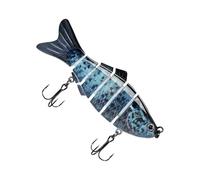 Generisch Glide Baits para peces depredadores | 6 piezas diseño de pez Rigg - Señuelo de bajo duro, para amantes de los peces depredadores, barco, trolling, lago, río, agua dulce