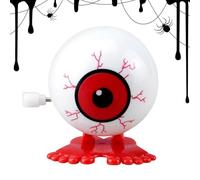 Generisch Globo ocular de cuerda para correr, globo ocular con mecanismo de saltar, pequeño novedoso para niñas y niñas, accesorios de terror, decoración de escritorio