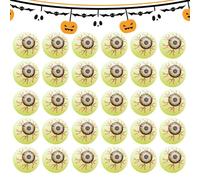 Generisch Globos oculares de Halloween, 30 por ciento de bolas de juguete brillantes, decoración de espeluznante, textura suave y segura, brillante parpadeante, relleno de globo ocular