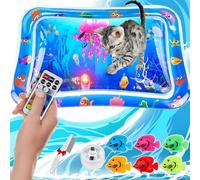 Generisch Glow Pad for Cats, 2025 Upgrade Lighted Water Mat for Cats, Innovative Cat Glow Pad for Pet Play, Motion-Triggered RGB Lighteffects (1 unidad)