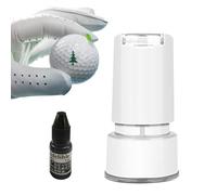 Generisch Golf Ball Printer - Unique Waterproof Golfs Balls Stamp | Long-Lasting Golfes Bal Marking Tool, Creative Gollf Accessories Reusable Self-Inking Stamper for Gulf Lovers