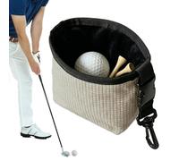 Generisch Golf Club Cleaner Bag Quick Dry Cleaning Pouch, 10.5x7x10.5cm Deep Wash Ball Scrubber, Machine Washable Dirt Remover for Golfers Course Driving Range Training Ground