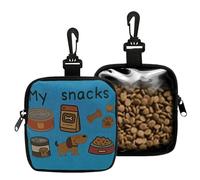 Generisch Golosinas para perros | Almacenamiento ligero | Entrenamiento para cachorros para paseos, para camping, viajes, senderismo y aventura como recompensa para pequeños y medianos