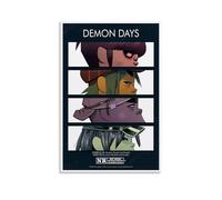 Generisch Gor-illaz Álbum Póster Demon Days 2005 Para Habitaciones, Lienzo Estético Arte de Pared Decoración de Dormitorio Póster 30 x 45 cm (30 x 45 cm)
