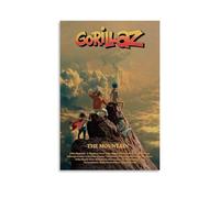 Generisch Gor-illaz The Mou-ntain Album Cover Para Habitaciones, Arte Estético de Pared de Lienzo Decoración de Dormitorio Póster 30 x 45 cm