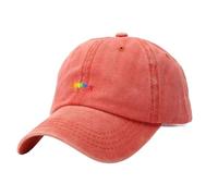 Generisch Gorra de béisbol de primavera 2026 estilo protagonismo LGBT para actividades diarias al aire libre - adecuado para el mes casual de protagonista LGBT, naranja, talla única