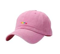 Generisch Gorra de béisbol de primavera 2026 estilo protagonismo LGBT para actividades diarias al aire libre - adecuado para el mes casual de protagonista LGBT, Rosa., talla única
