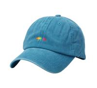 Generisch Gorra de béisbol de primavera 2026 estilo protagonismo LGBT para actividades diarias al aire libre - adecuado para el mes casual de protagonista LGBT, azul celeste, talla única