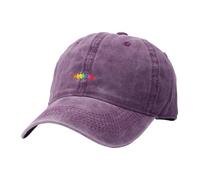 Generisch Gorra de béisbol de primavera 2026 estilo protagonismo LGBT para actividades diarias al aire libre - adecuado para el mes casual de protagonista LGBT, morado, talla única