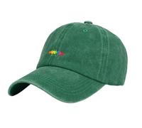 Generisch Gorra de béisbol de primavera 2026 estilo protagonismo LGBT para actividades diarias al aire libre - adecuado para el mes casual de protagonista LGBT, verde, talla única