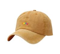 Generisch Gorra de béisbol estilo protagonista LGBT de primavera y verano 2026 para uso diario y actividades al aire libre - adecuado para el mes casual de protagonistas LGBT, amarillo, Talla única