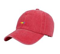 Generisch Gorra de béisbol estilo protagonista LGBT de primavera y verano 2026 para uso diario y actividades al aire libre - adecuado para el mes casual de protagonistas LGBT, Rojo sandía, talla única