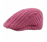 Generisch Gorra de béisbol unisex con forro polar ajustable estilo británico retro boina de lana para adultos, gorro de punto de invierno, gorra de béisbol, talla única, RD1., Talla única