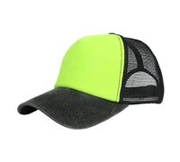 Generisch Gorra negra para hombre, talla para entrenamiento y actividades al aire libre en cualquier época del año, gorra Paris, dorado, Talla única