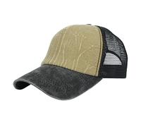 Generisch Gorra negra para hombre, talla para entrenamiento y actividades al aire libre en cualquier época del año, gorra Paris, caqui, Talla única