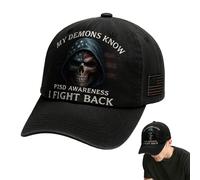 Generisch Gorras de béisbol, conciencia de la salud mental, accesorios de moda vintage para deportes playas, para actividades al aire libre, camping, caming, casón, pesca, fitness, vacaciones, a