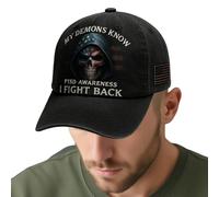 Generisch Gorras de béisbol para hombre - Ayuda mental gorras de béisbol, accesorios vintage para deportes, viajes al aire libre, camping, ocio, pesca, fitness, vacaciones, a, L