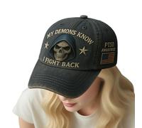 Generisch Gorras de béisbol para hombre - Ayuda mental gorras de béisbol, accesorios vintage para deportes, viajes al aire libre, camping, ocio, pesca, fitness, vacaciones, b, L