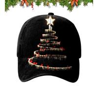 Generisch Gorras de béisbol para hombres | Gorro de sarga de estrella de pascua, gorra de béisbol informal festiva suave, para adolescentes, adultos, mujeres, fiesta, año nuevo, cumpleaños, viajes
