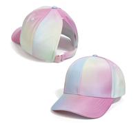 Generisch Gorras de béisbol para padres e hijos, estilo camionero para mujer, sombreros de sol de verano para uso diario, gorras de tenis ideales para la escuela y el tiempo libre, multicolor, S