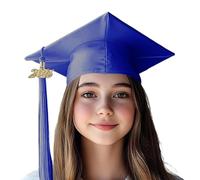 Generisch Gorras de graduación 2025, gorras de - Cómodos cascos de soltero ajustables con placa de año - Suministros universitarios, accesorios de vestido, accesorios para fotos, reunión escolar