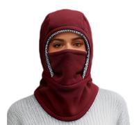 Generisch Gorro cálido, protección facial 2 en 1, capucha ajustable engrosada, cubierta facial para corredores, mujeres, ciclismo, snowboard, desplazamientos, deportes de invierno, escalada, pesca