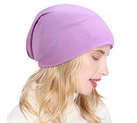 Generisch Gorro de capitán de vuelo para hombres y mujeres, gorro de invierno cálido de algodón para esquí y caza, morado, Talla única