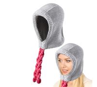 Generisch Gorro de invierno de punto, cálido y resistente al viento, gorro para climas fríos, para los amantes del deporte, esquiadores, snowboarders, excursionistas, patinadores sobre hielo, para