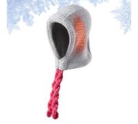 Generisch Gorro de invierno de punto - para clima frío - Gorro de invierno con protección para las orejas, para esquiadores, caminantes, corredores, compradores, viajeros, estudiantes, hombres