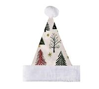 Generisch Gorro de Navidad con estampado digital de Papá Noel, gorro cálido de nieve (M)