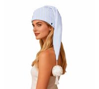 Generisch Gorro de Papá Noel para adultos, gorro de Navidad, gorro de punto a prueba de viento, decoración de Navidad, disfraz de Papá Noel, gorro de invierno, gorro térmico para Adviento