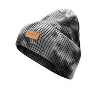 Generisch Gorro de punto grueso cálido con patrón trenzado, suave, elástico, grueso, bonito gorro de punto para gorras de clima frío, gris, M