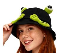 Generisch Gorro de rana - Lindo y cálido accesorio de ropa, gorro de animal para adultos, para picnics, senderismo, invierno, otoño, año nuevo, diario, interior y exterior, vacaciones, cumpleaños