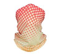 Generisch Gorro para el cuello para niña, transpirable, para deportes y exteriores, talla S, pañuelo para el cuello para mujer, Rojo sandía, A