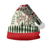 Generisch Gorro para hombre y mujer, para adultos, para invierno, gorro de Navidad, gorro suave y holgado, gorro trenzado cálido, Verde claro., 6-12 Jahre