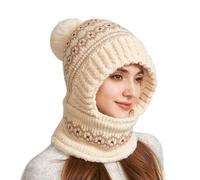 Generisch Gorro para mujer, suave, resistente al viento, cálido, a la , gorro de invierno con ajuste informal para climas fríos, para la temporada de frío, al aire libre, ciclismo, viajes, esquí y