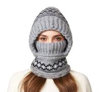 Generisch Gorro para mujer, suave, resistente al viento, cálido, a la , gorro de invierno con ajuste informal para climas fríos, para la temporada de frío, al aire libre, ciclismo, viajes, esquí y